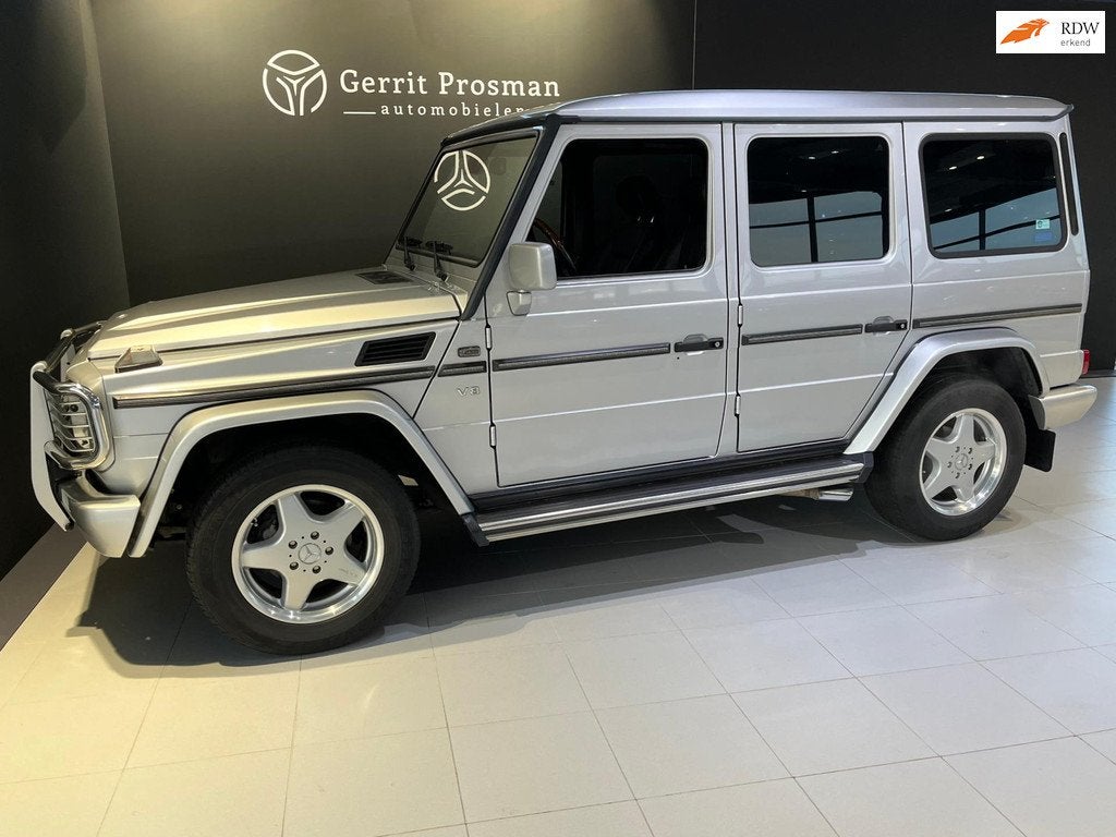 Mercedes-Benz G-klasse G55 AMG Lang 2001 * Youngtimer * BTW, Automaat, Gebruikt, G-Klasse, Bedrijf