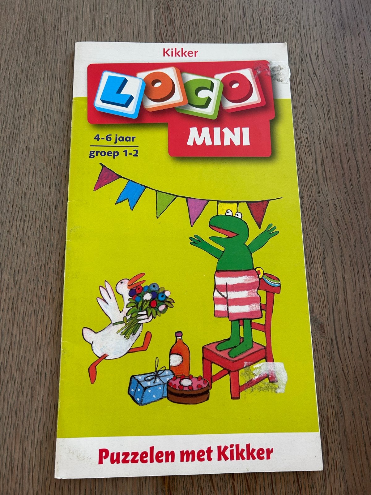 Loco Mini Puzzelen met Kikker (4-6 jaar), Ophalen of Verzenden, Gebruikt, Puzzelen