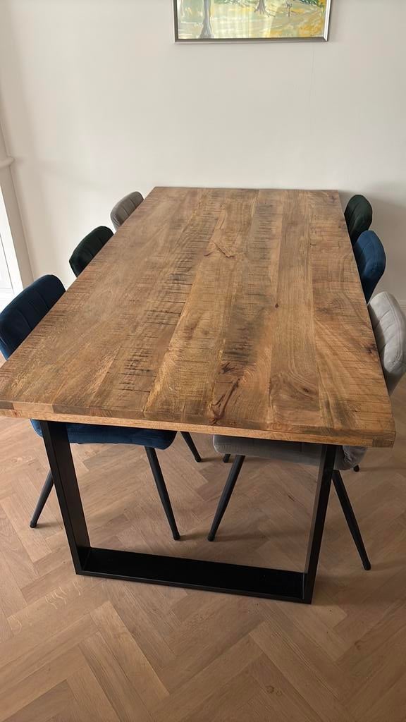 Eettafel, Ophalen, 200 cm of meer, 50 tot 100 cm, Zo goed als nieuw