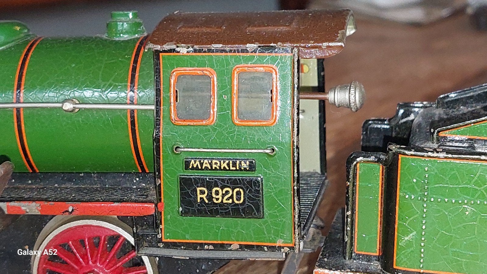 antieke blikken spoortrein Märklin 1932, spoor 0 (R920), Ophalen of Verzenden