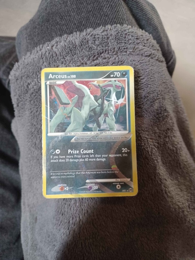 Arceus #AR1 Pokemon Arceus, Ophalen of Verzenden, Zo goed als nieuw
