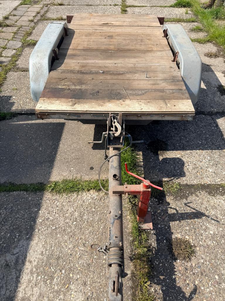 Aanhanger tandemasser 750 kg landbouw, Auto diversen, Ophalen of Verzenden, Gebruikt