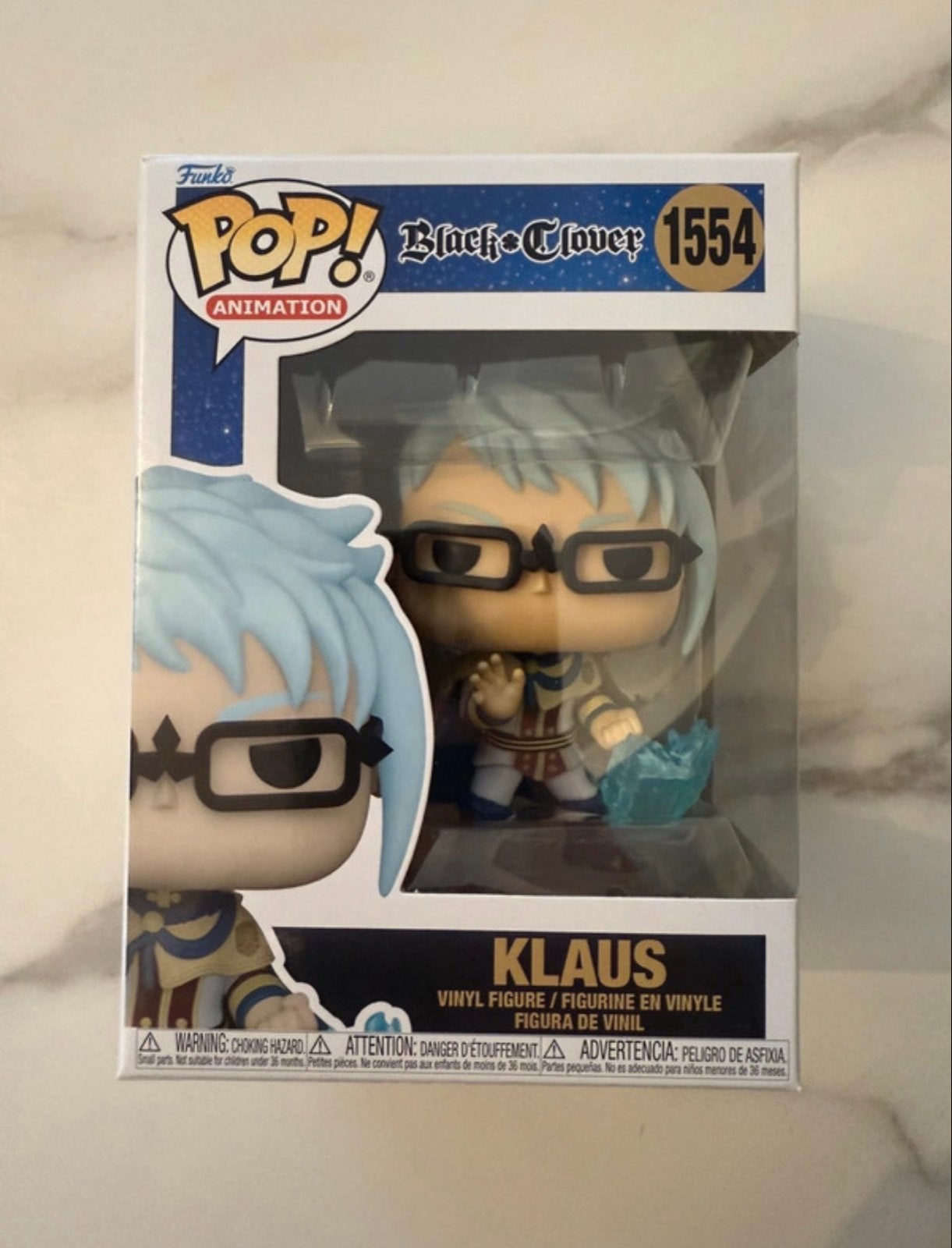 Funko Pop! Black Clover Klaus #1554 - Nieuw in doos, Ophalen of Verzenden, Nieuw