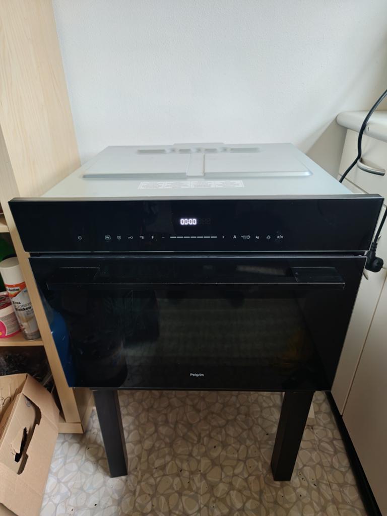 Pelgrim inbouwoven - 2 jaar oud, in nette staat, Ophalen, Oven, Pelgrim, Zo goed als nieuw