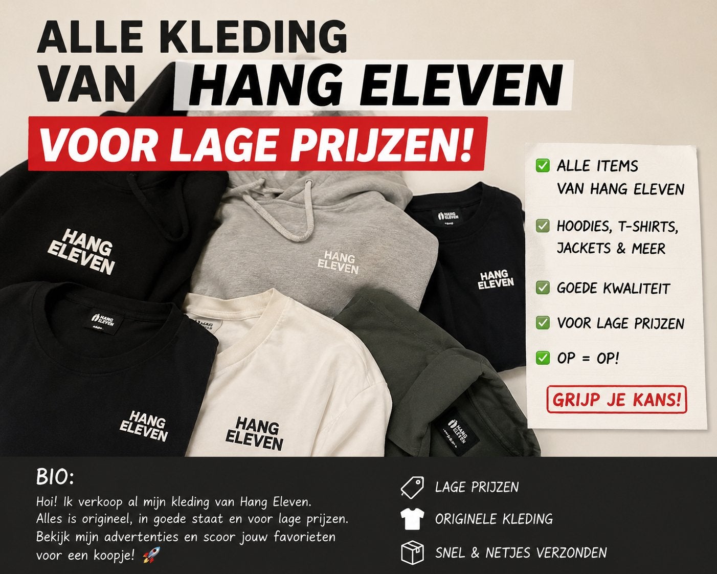 Kleding Hang eleven, Ophalen of Verzenden, Nieuw