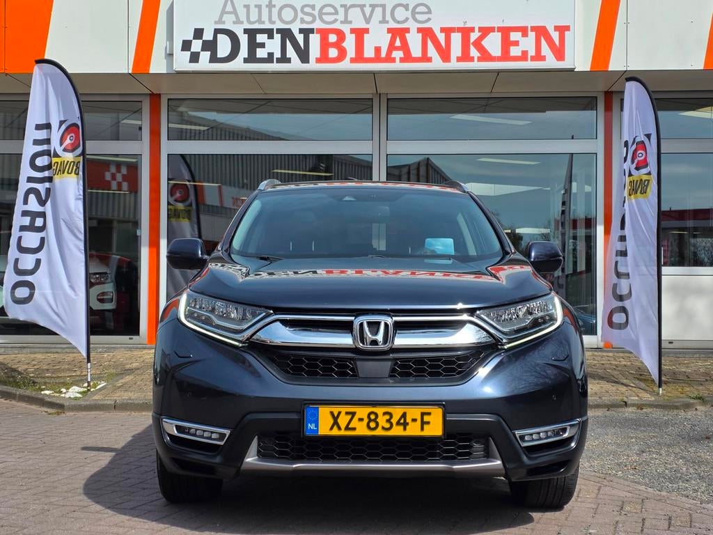 Honda CR-V 2.0 Hybrid AWD Executive BJ.2019 / Panodak / Navi, Auto's, Honda, Lichtsensor, Blauw, Bedrijf, Vierwielaandrijving