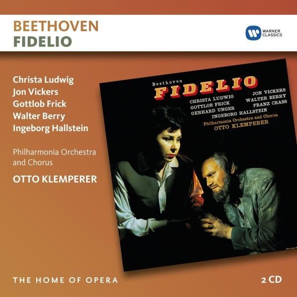 BEETHOVEN Fidelio 2 - CD LUDWIG KLEMPERER WARNER NIEUWSTAAT, Ophalen of Verzenden, Zo goed als nieuw, Classicisme, Boxset