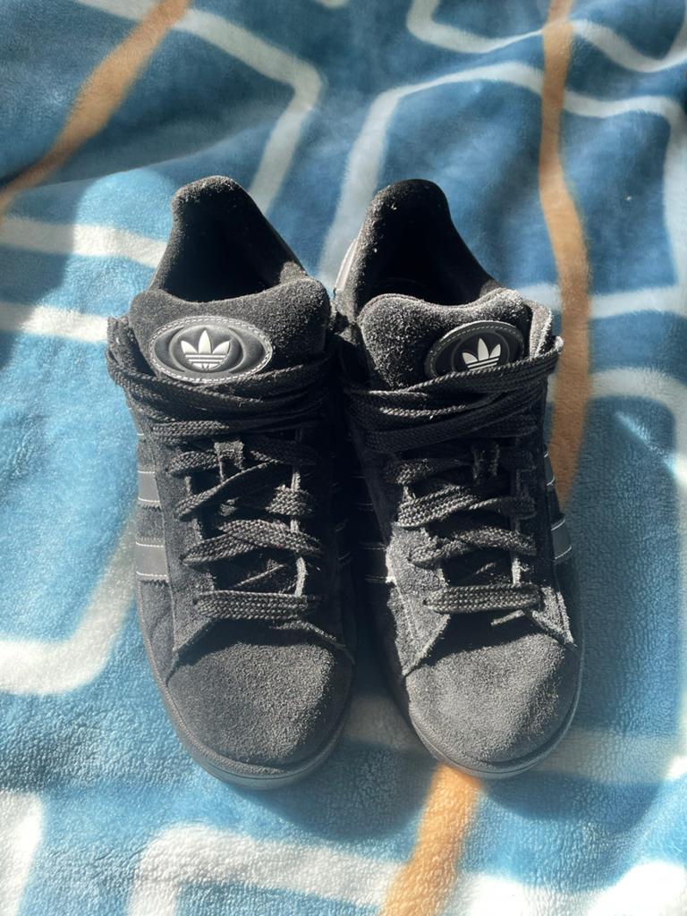 Adidas campus, Ophalen, Zwart, Sneakers of Gympen, Gedragen