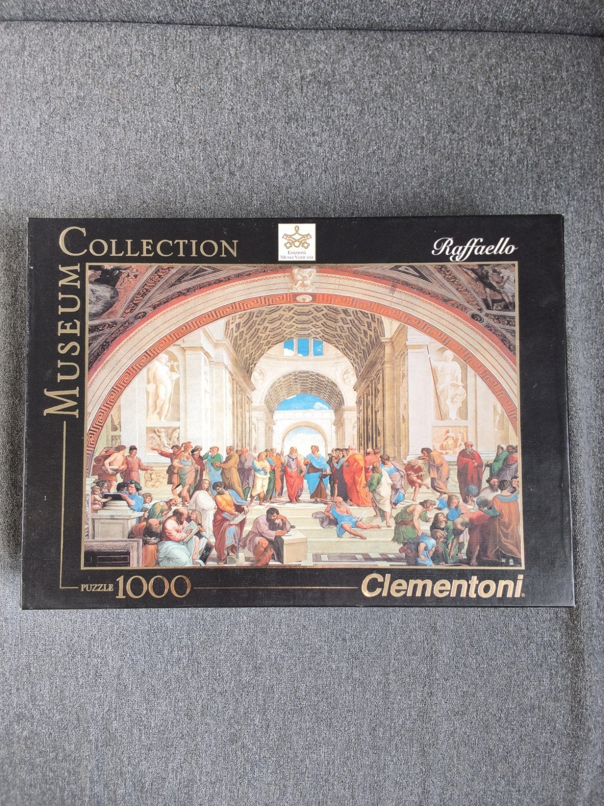 Clementoni Museum Collectie Raffaello 1000 stukjes puzzel, Ophalen of Verzenden, 500 t/m 1500 stukjes, Nieuw, Legpuzzel