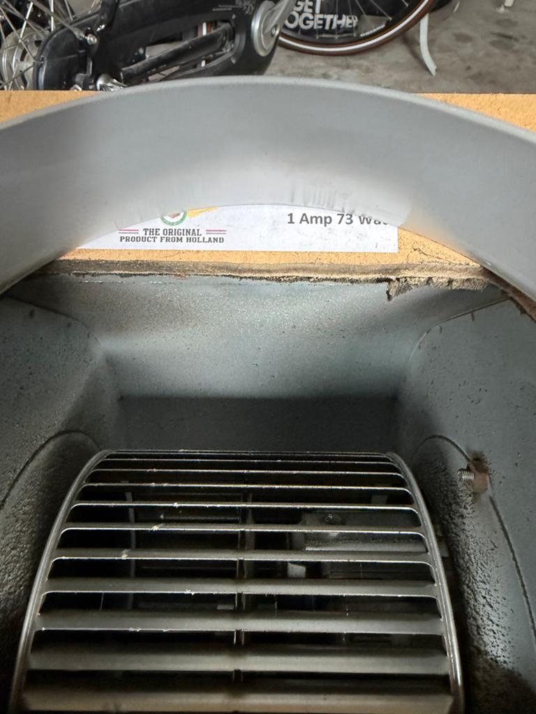 Houten ventilatorbox - 73W centrifugaalventilator, Ophalen of Verzenden, Gebruikt, Overige