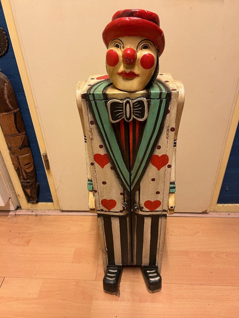 grappig oud kastje met losse draaibare kop, Ophalen, Overige vormen, Minder dan 50 cm, Minder dan 100 cm