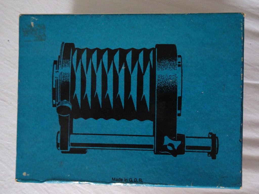 Pentacon M42 X1 accordeonlens – Macro balg, Ophalen, Gebruikt, Macrolens