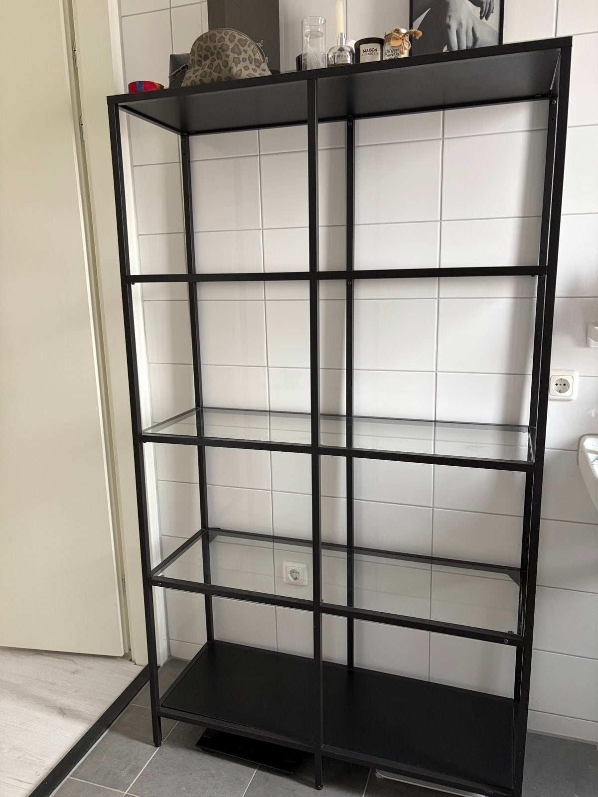 IKEA VITTSJÖ Stellingkast 100x175 cm, Ophalen, Zo goed als nieuw