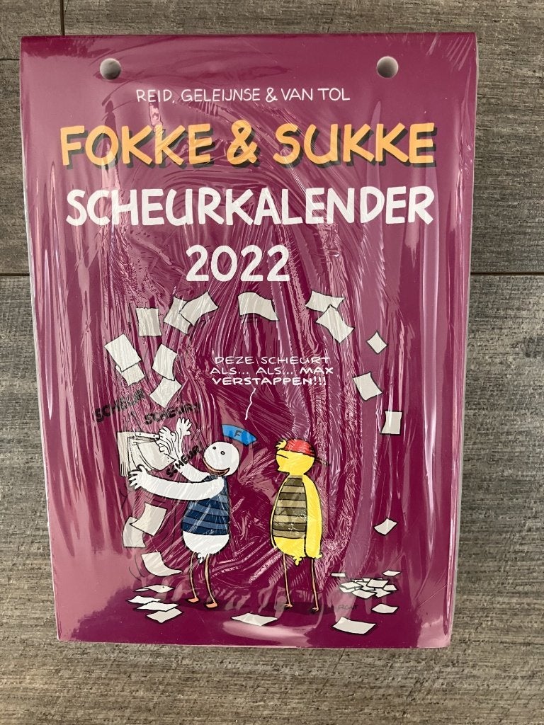 Fokke & Sukke - Fokke & Sukke Scheurkalender 2022 (NIEUW), Ophalen of Verzenden, Dagkalender, Nieuw