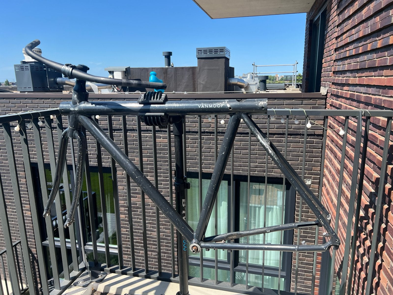 VanMoof Smart S frameset - Frame en voorvork, Fietsen en Brommers, Frame, Gebruikt, Aluminium, Ophalen