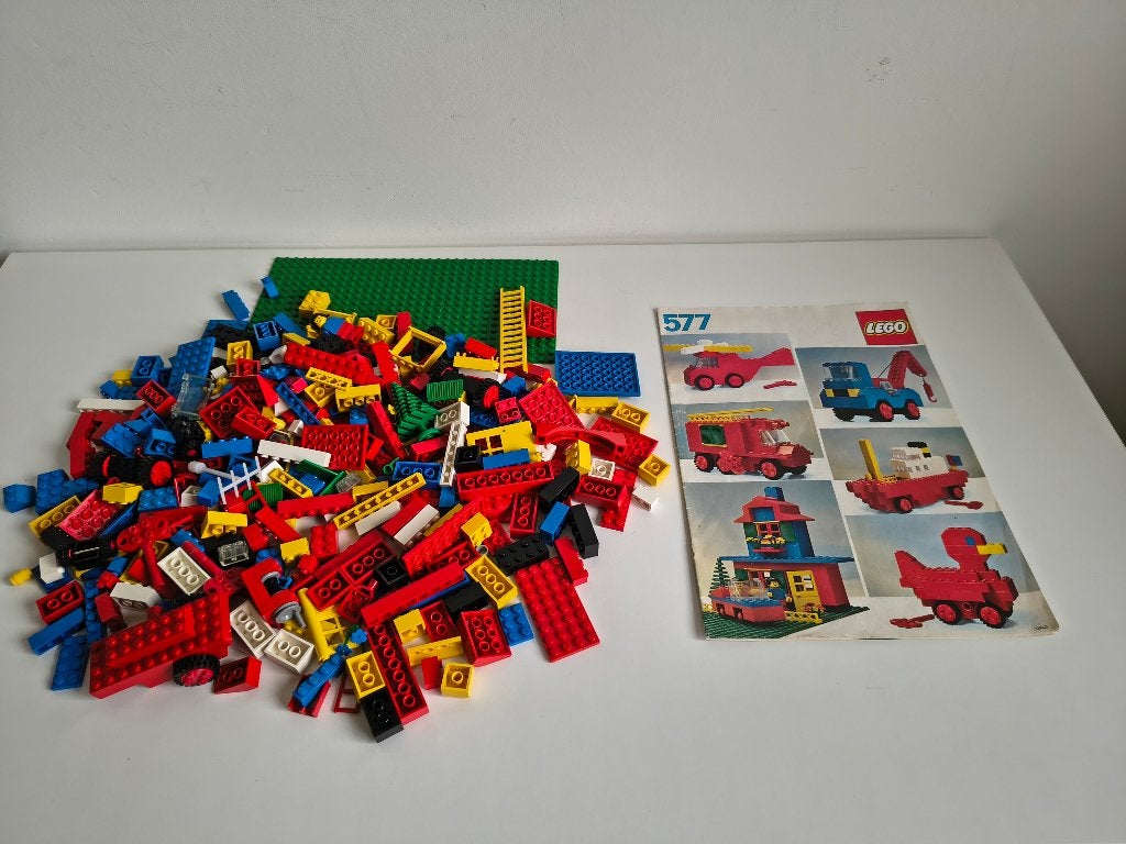 Vintage LEGO set 577 (Basic Set), 1981, Gebruikt, Lego, Ophalen of Verzenden, Compleet