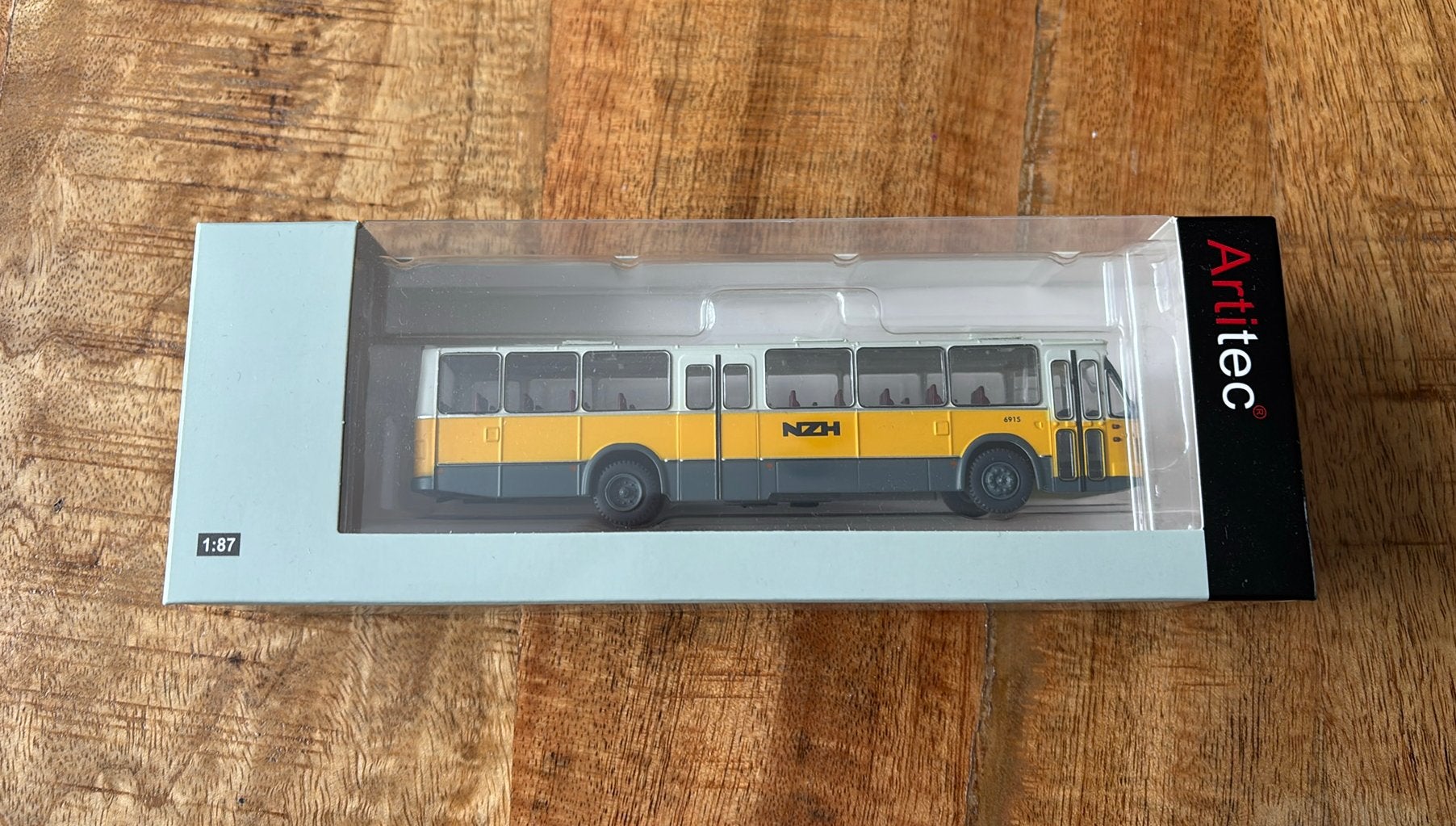 Artitec 487.070.11 Daf streekbus NZH 6915 Huider jubileum., Ophalen, Nieuw, Bus of Vrachtwagen, Overige merken