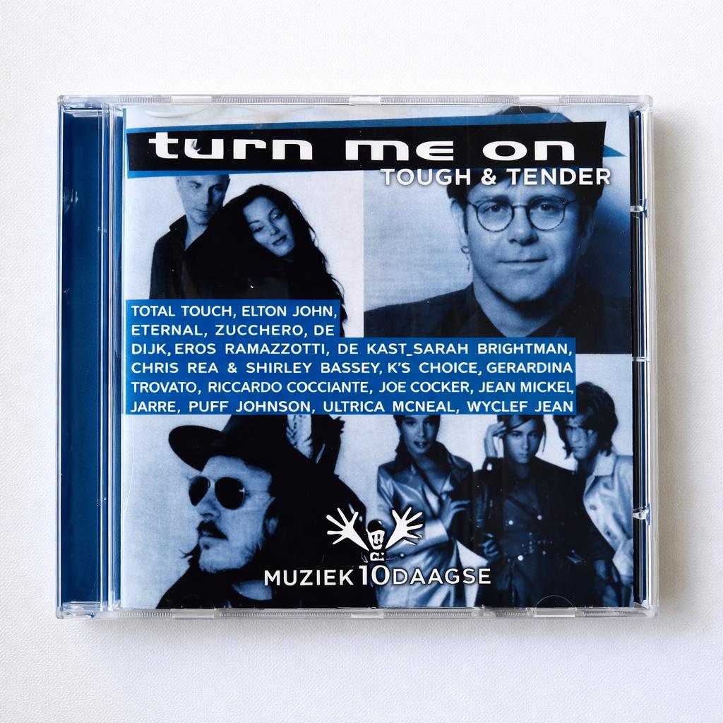 original verzamel cd- turn me on/tough & tender *1997*, Ophalen of Verzenden, Zo goed als nieuw, Pop