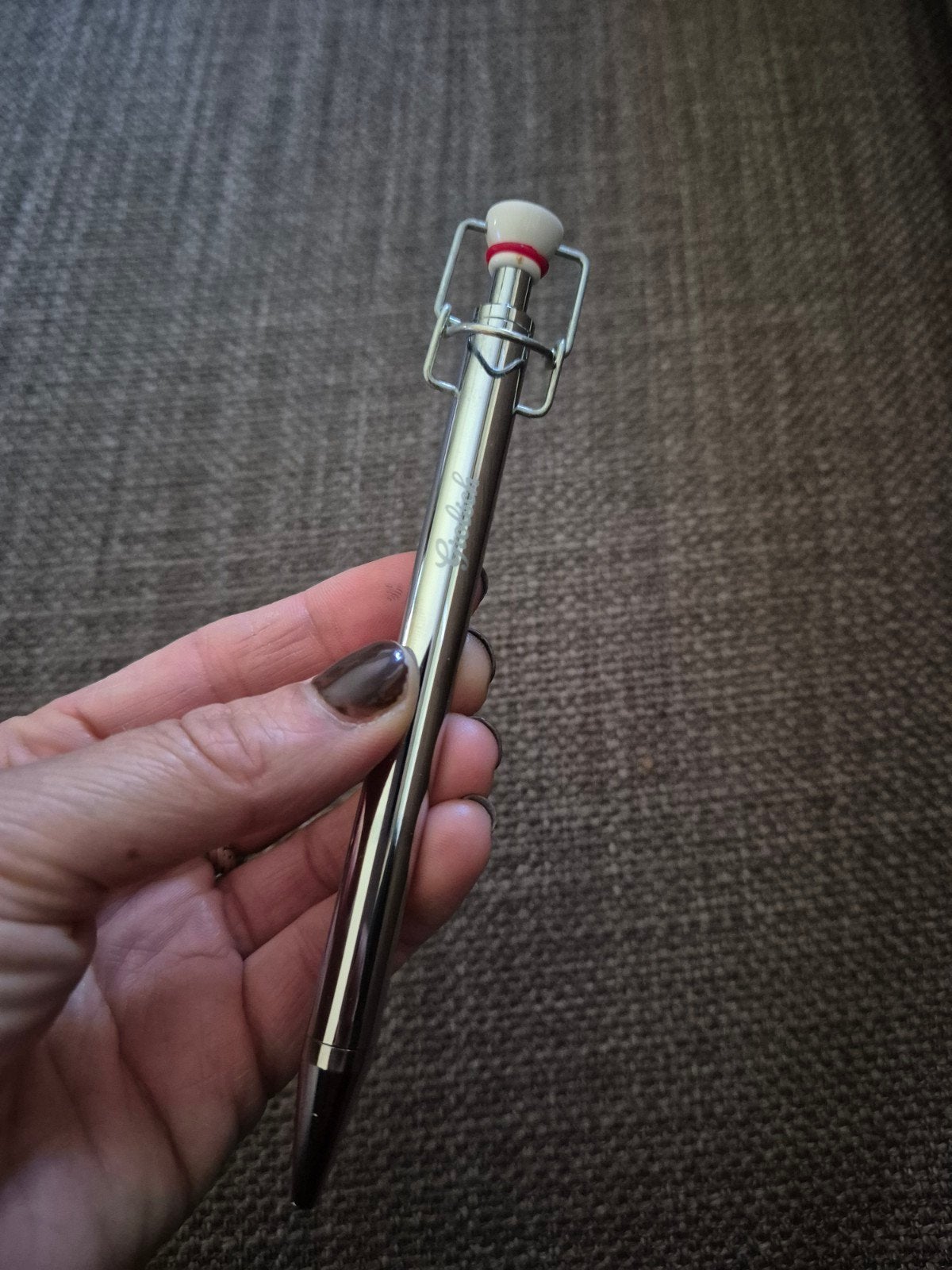 mooie grolsch pen voor de verzamelaar, Ophalen, Zo goed als nieuw, Met reclame, Parker