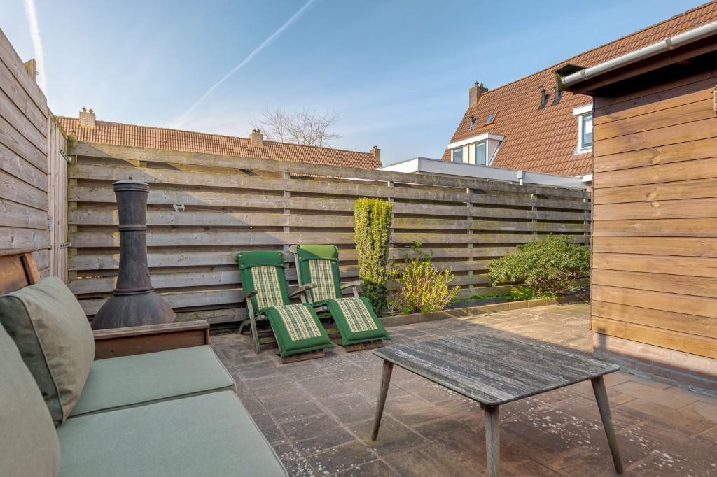 Kussens met tuinstoel, Ophalen, Gebruikt