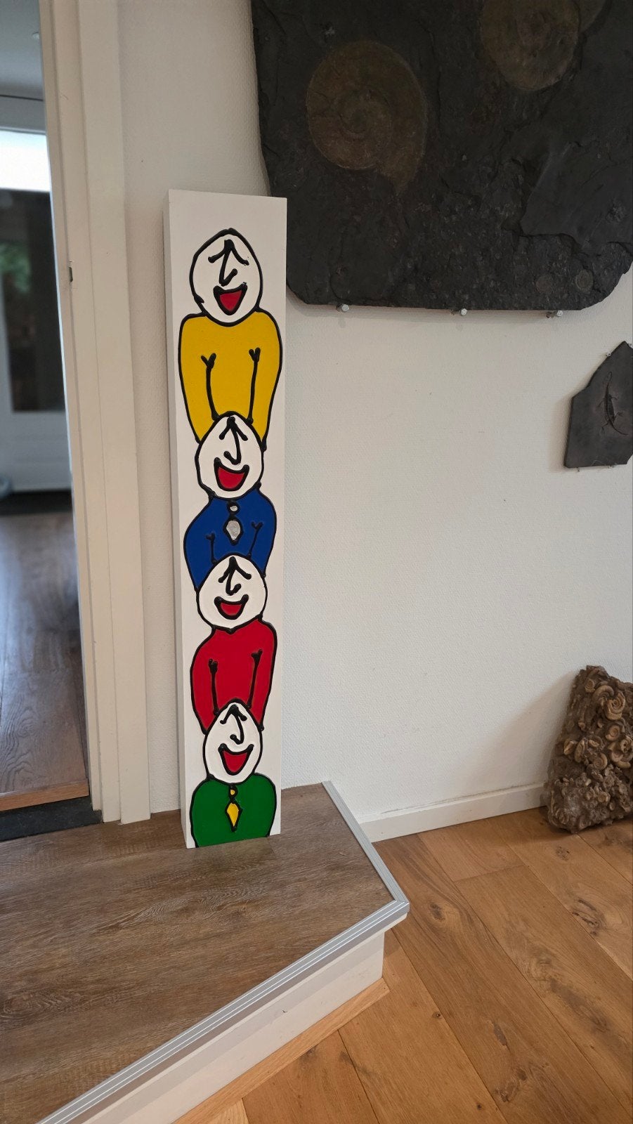 Lambert - Baas boven Baas kunstwerk, Ophalen, Overige onderwerpen, 1 meter - 2 meter, Hout