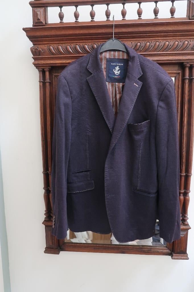 Marco Manzini geweldige heren blazer blauw 56/58, Kleding | Heren, Blauw, Marco manzini, Maat 56/58 (XL), Ophalen of Verzenden