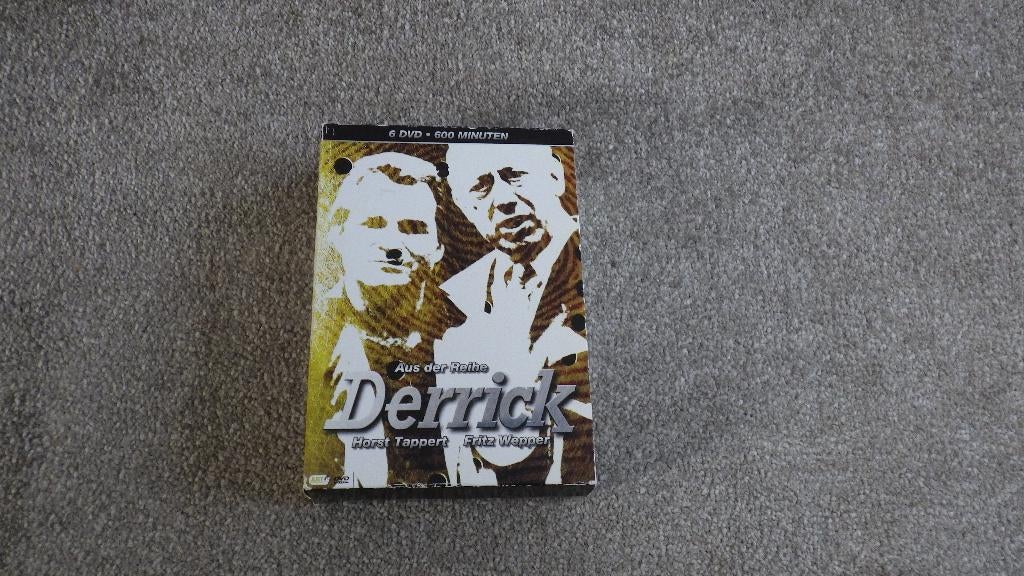 retro DVD Box van Derrick, Cd's en Dvd's, Dvd's | Tv en Series, Vanaf 16 jaar, Ophalen of Verzenden, Gebruikt, Overige genres