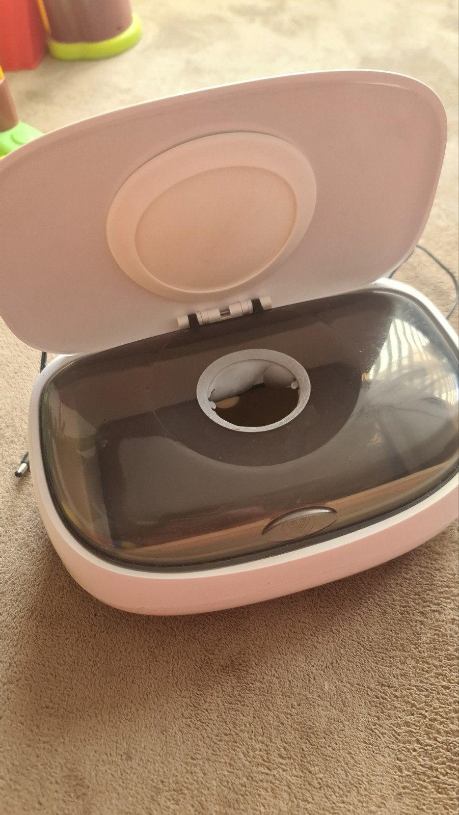 Handige Doekjes Warmer voor Babyverzorging, Ophalen of Verzenden, Gebruikt