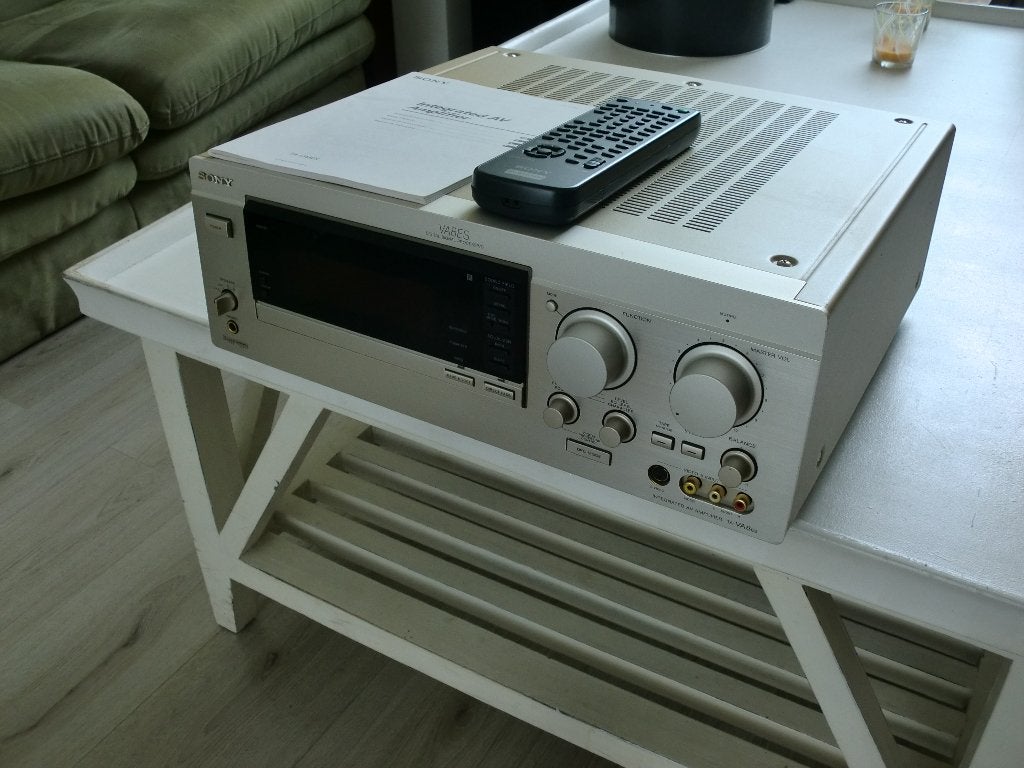 Sony TA-VA8ES Integrated gebruikte staat. Te beluisteren., Ophalen, Gebruikt, Tuner of Radio, Losse componenten