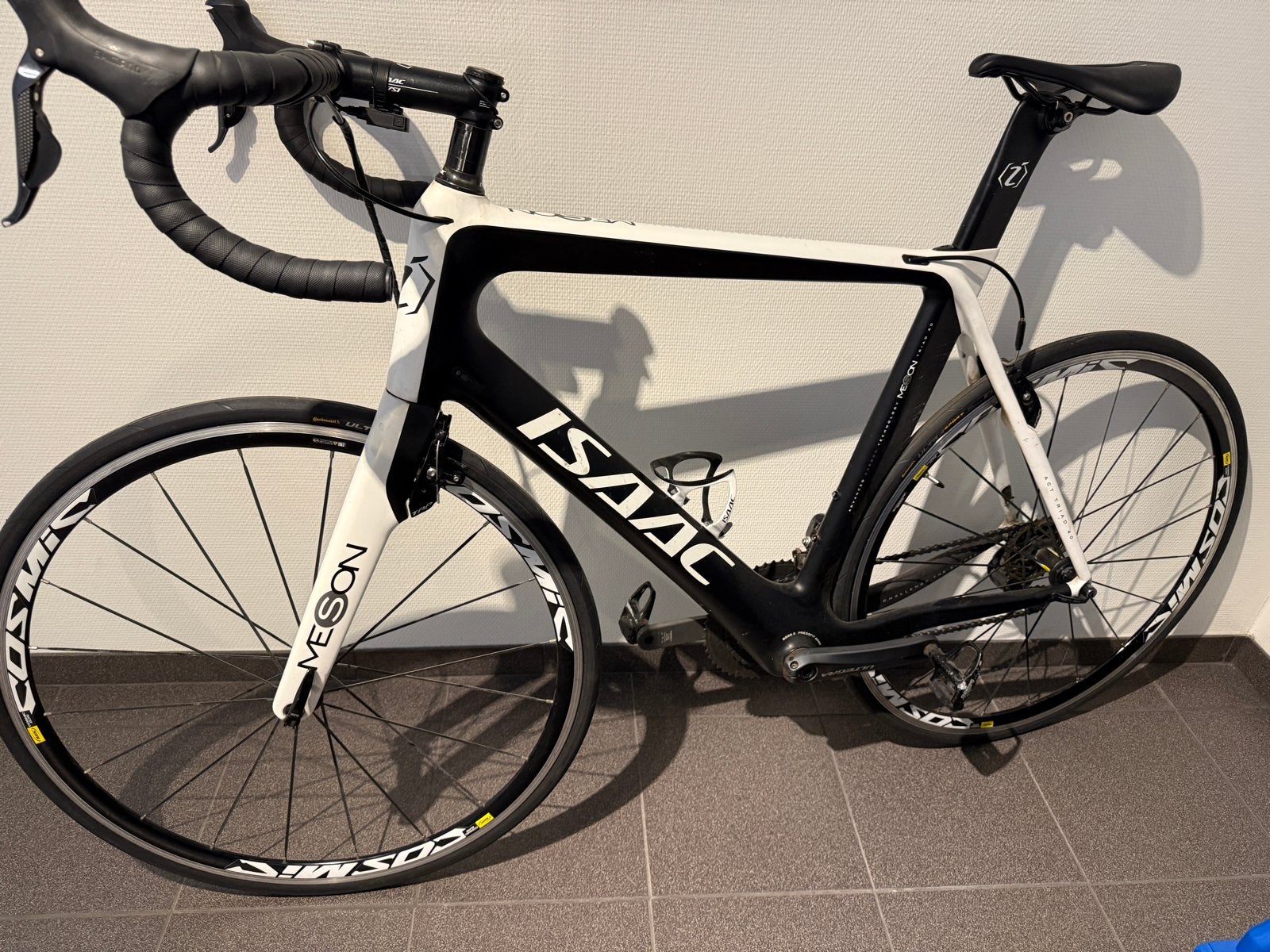 Isaac Meson Di2 Carbon Racefiets 56 inch, Overige merken, 28 inch, Velgrem, Ophalen of Verzenden