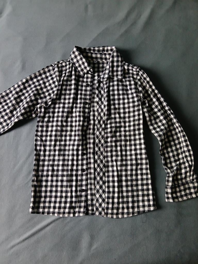 Overhemd - zwart/wit, Kleding | Dames, Blouses en Tunieken, Maat 38/40 (M), Zwart, Ophalen of Verzenden, Onbekend