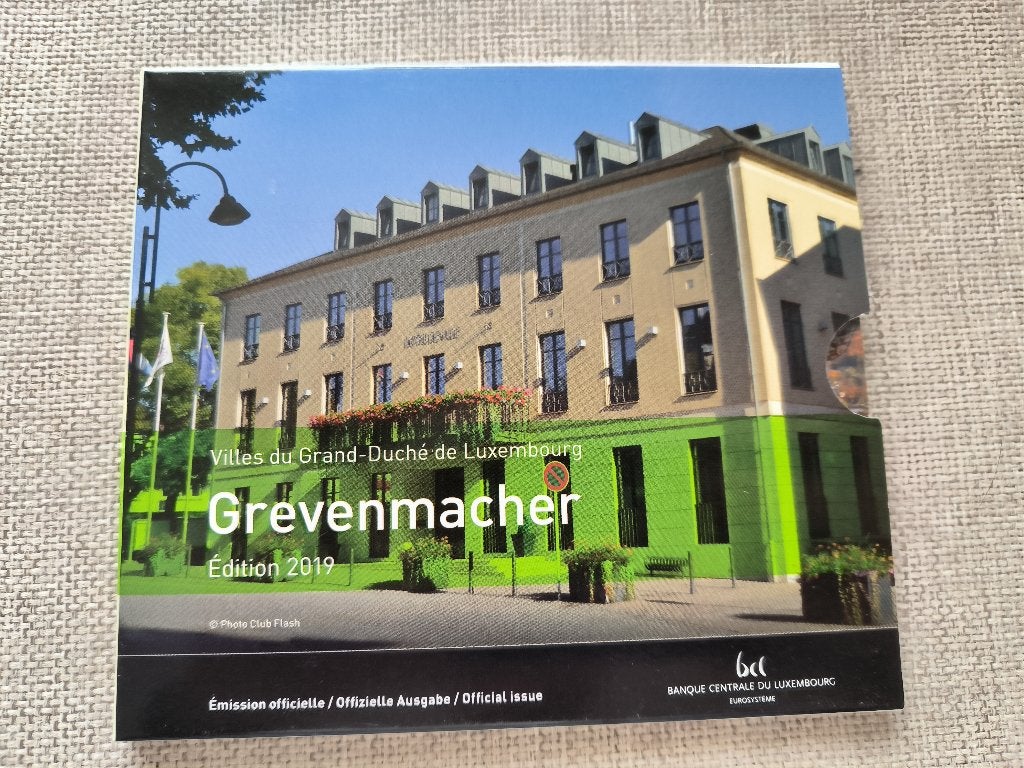 Euro - Luxemburg - BU set - 2019 - Grevenmacher, Ophalen of Verzenden, Luxemburg, 2 euro, Setje