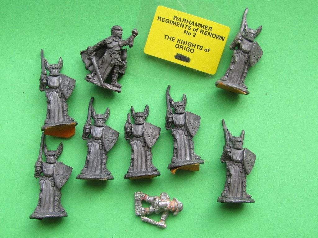 Warhammer Knights Of Origo - 1984, Hobby en Vrije tijd, Wargaming, Verzenden, Zo goed als nieuw, Warhammer, Figuurtje(s)