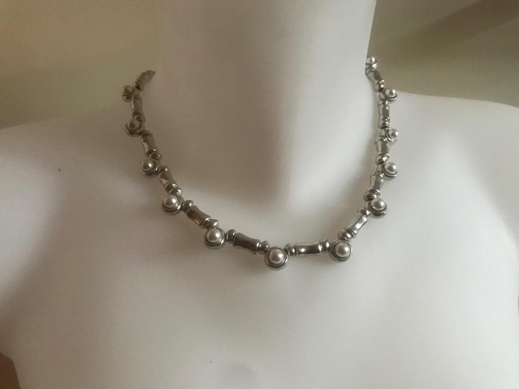 Uno de 50 ketting (134) (309,- = 144,50) Super Ego, Sieraden, Tassen en Uiterlijk, Kettingen, Overige materialen, Verstelbaar