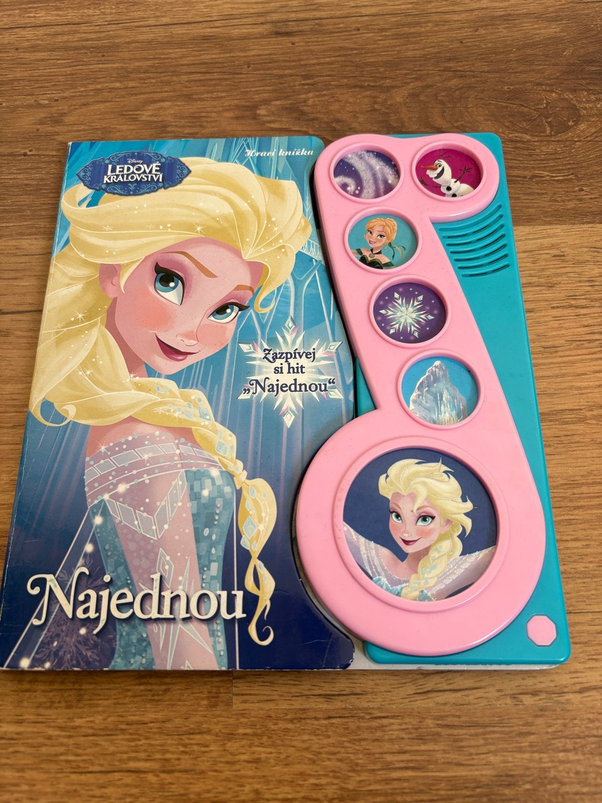 Frozen 'Najednou' zangboek met geluidseffecten, Ophalen, Zo goed als nieuw, Sprookjes