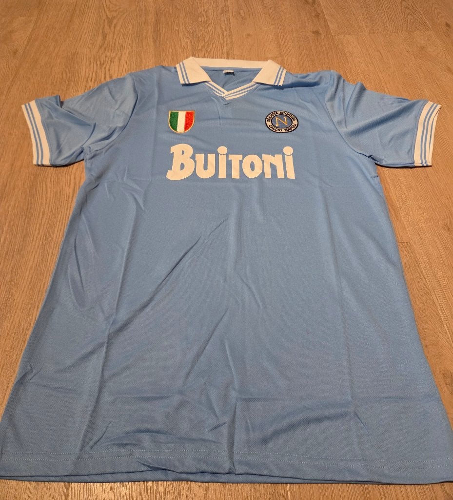 Retro Napoli thuisshirt 1989/1990, Maat XL, Ophalen of Verzenden, Nieuw, Shirt