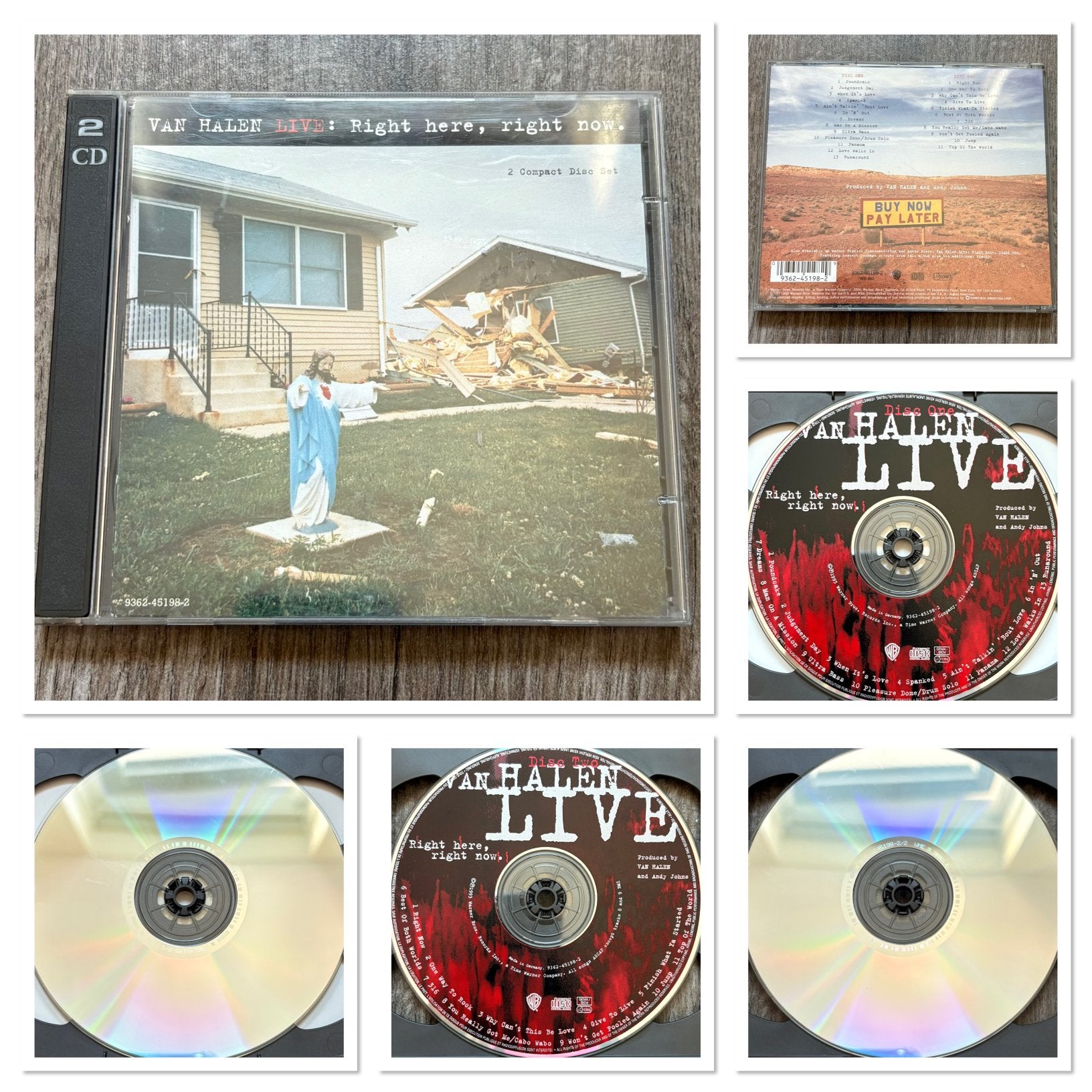 Van Halen Live: Right Here, Right Now, Cd's en Dvd's, Ophalen of Verzenden
