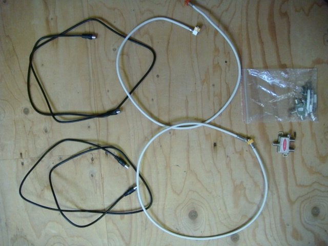 TV kabel, coax, aansluiting, splitter, Audio, Tv en Foto, Audiokabels en Televisiekabels, Ophalen of Verzenden, Zo goed als nieuw