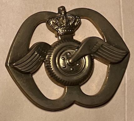 Baret- en schouderemblemen aan- en afvoertroepen, Ophalen of Verzenden, Landmacht, Nederland, Embleem of Badge