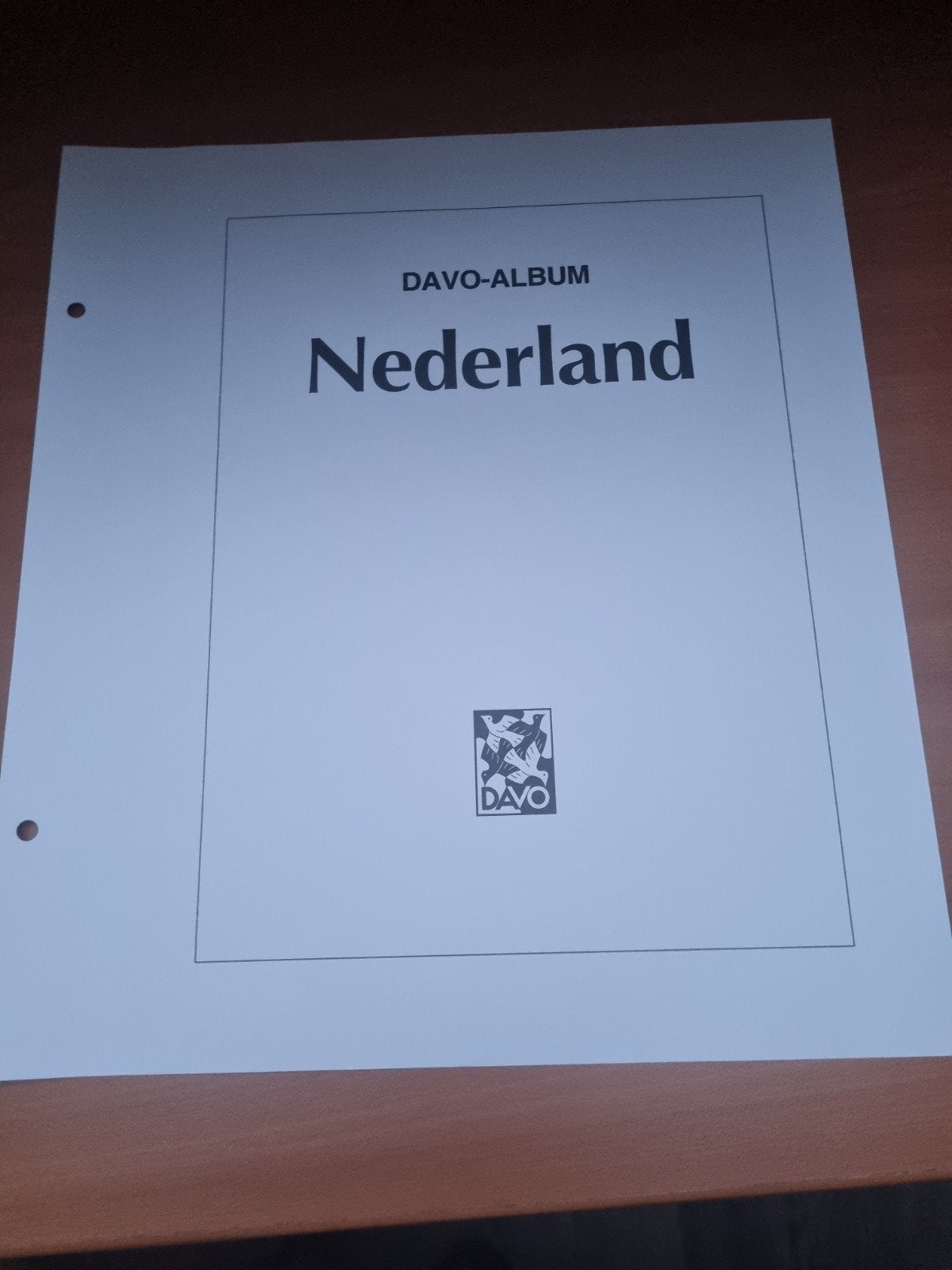 Voorblad Davo album gebruikt, Postzegels en Munten, Postzegels | Toebehoren, Ophalen of Verzenden, Verzamelalbum