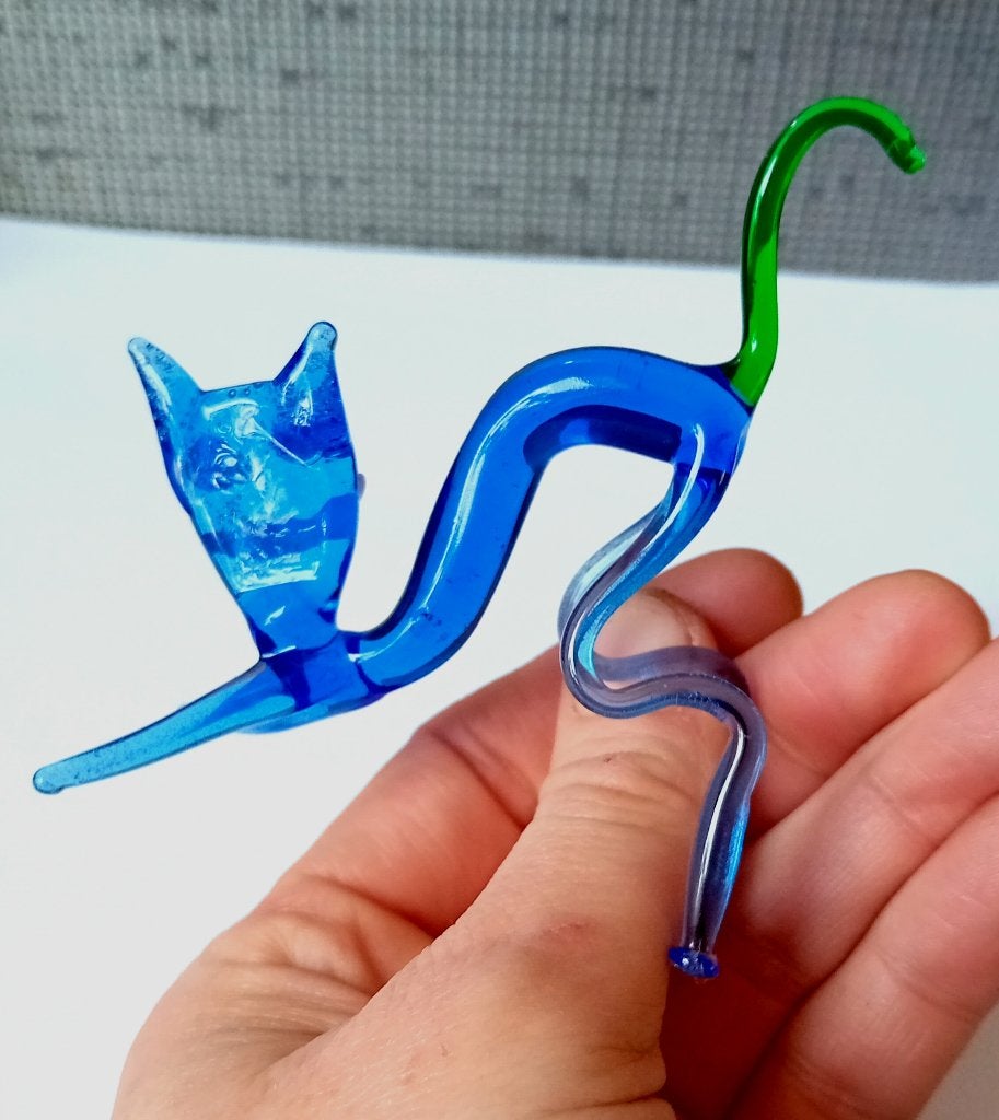 glazen kat beeldje, Verzenden