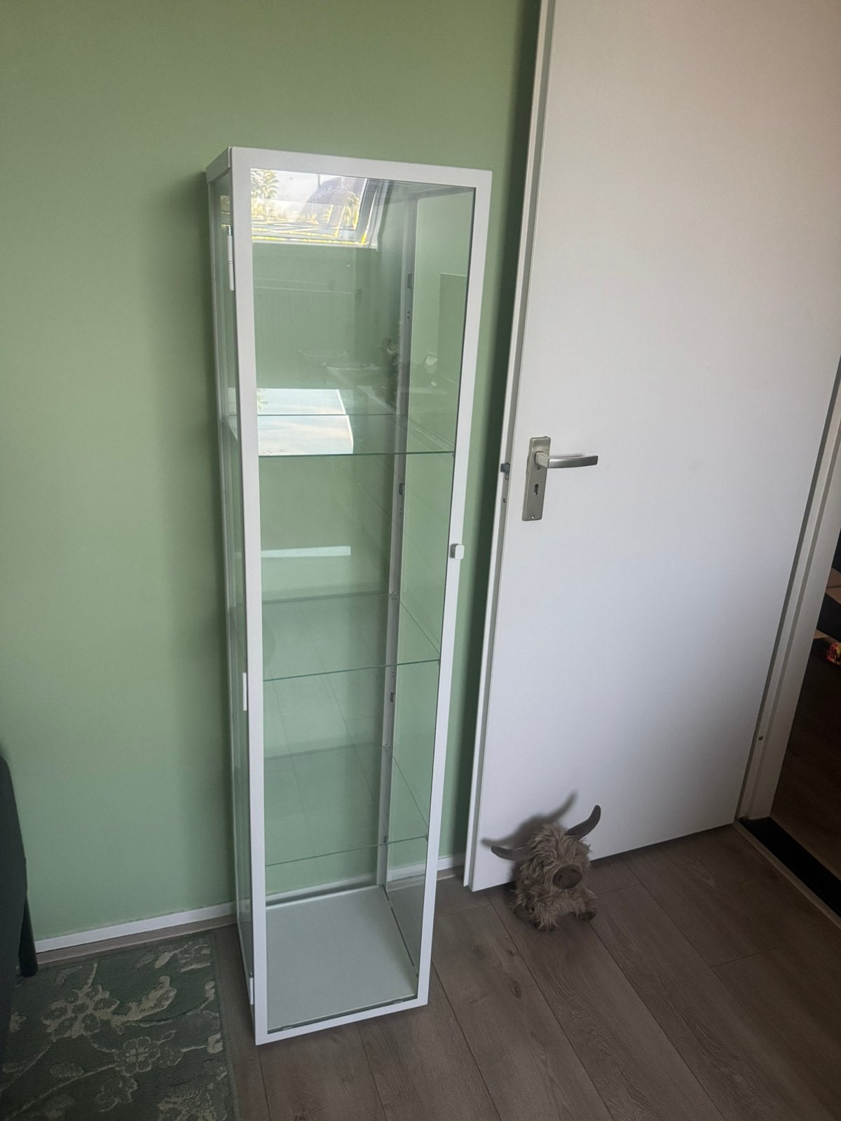 Blaliden Vitrinekast Ikea, Ophalen, 50 tot 100 cm, Zo goed als nieuw, 150 tot 200 cm