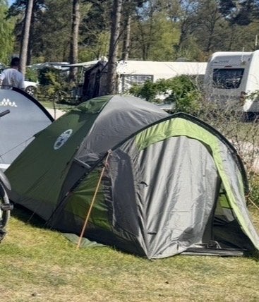 Coleman Darwin 3+ Tent - Nieuwstaat, Caravans en Kamperen, Tenten, Ophalen of Verzenden, Zo goed als nieuw, Tot en met 3