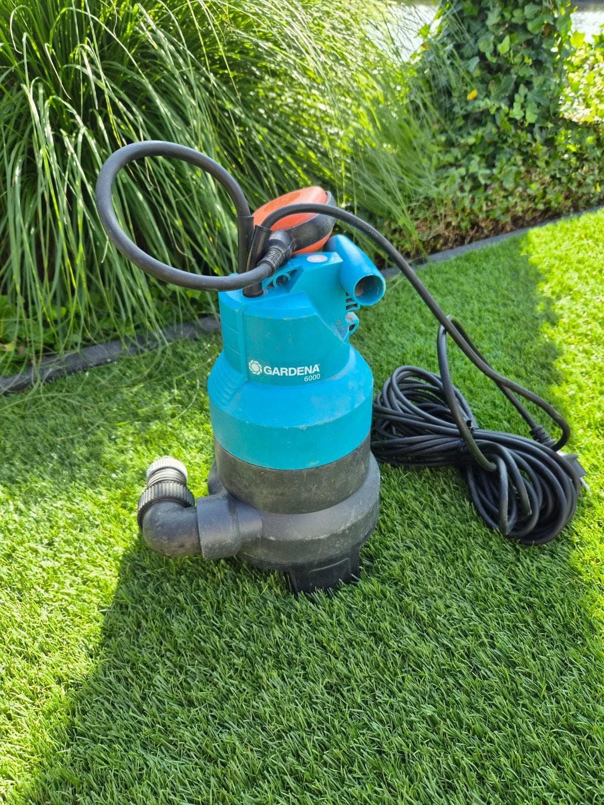 Gardena 6000 Dompelpomp, Ophalen of Verzenden, Zo goed als nieuw, Elektrisch, Dompelpomp