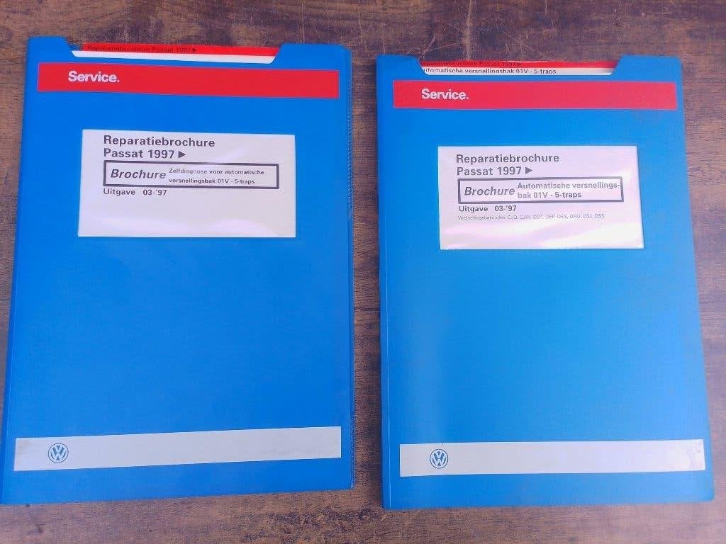Vw Passat B5 dealer werkplaatsboeken Automaatbak 01V, Ophalen of Verzenden, Gelezen, Volkswagen