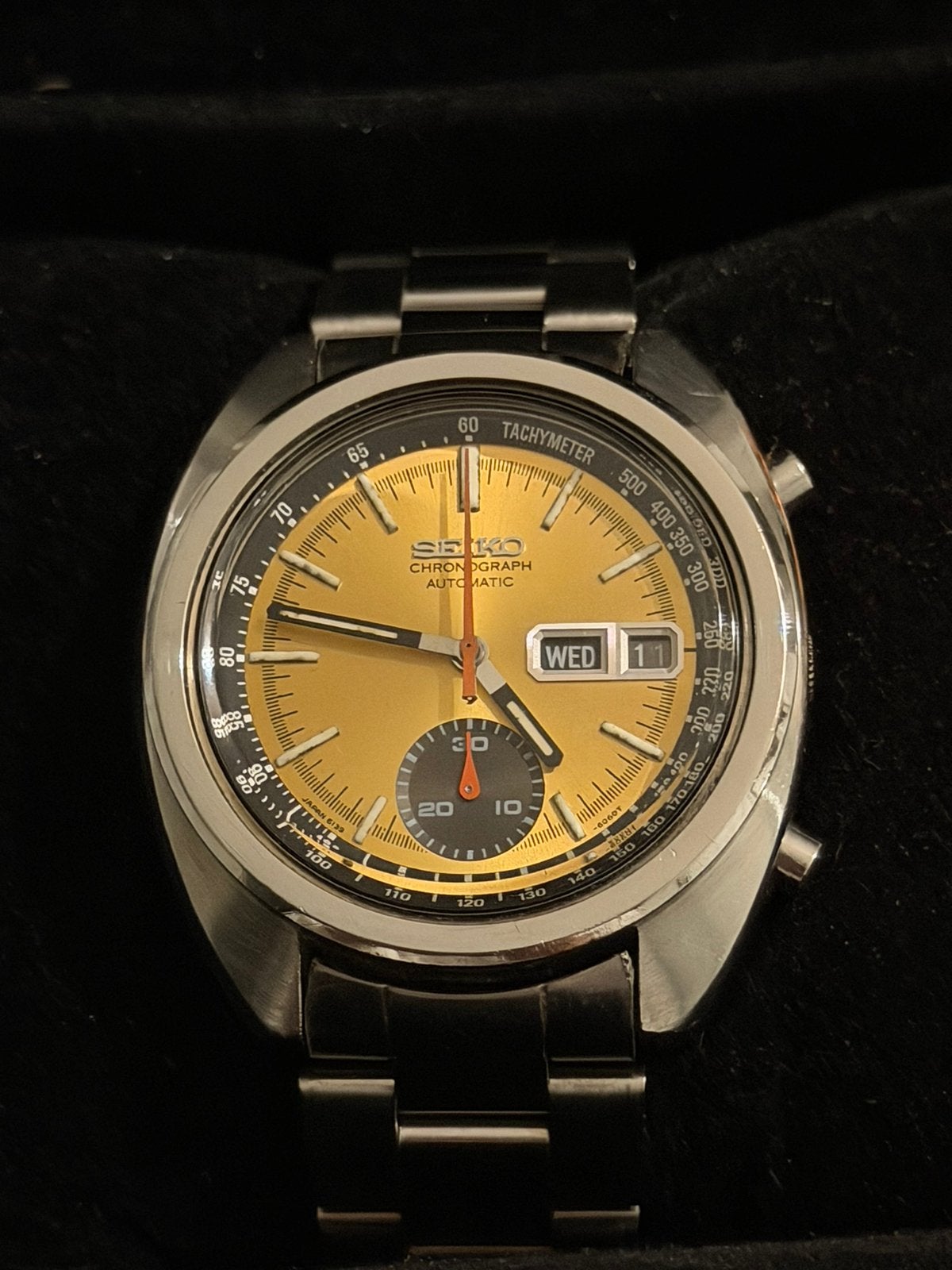 Seiko 6139-6012 “Bruce Lee” watch., Sieraden, Tassen en Uiterlijk, Gebruikt, Staal, Polshorloge, Ophalen of Verzenden