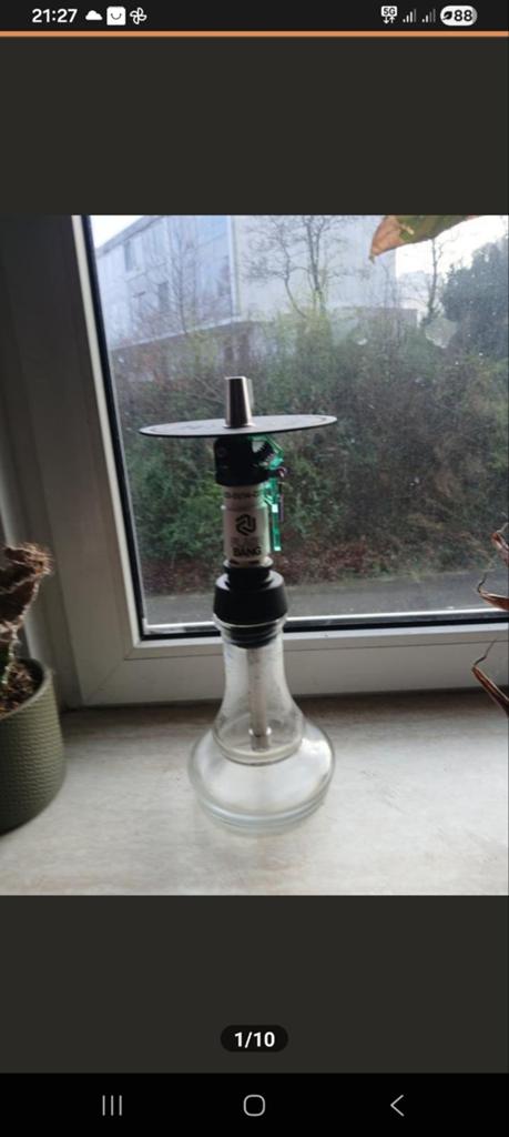 Flashbang Hookah - Complete Waterpijp Set, Ophalen, Zo goed als nieuw, (Water)pijp