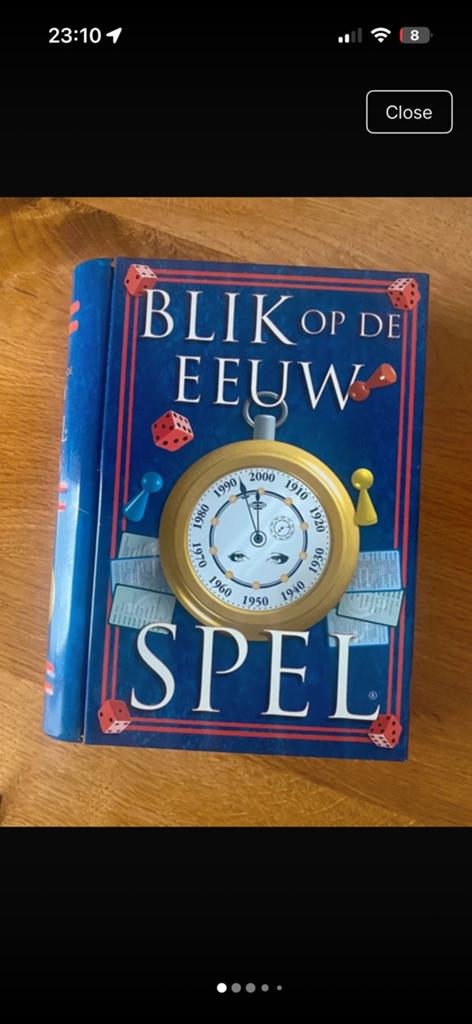 Blik op de Eeuw - Tin Game - Nieuw!, Hobby en Vrije tijd, Gezelschapsspellen | Bordspellen, Drie of vier spelers, Verzenden, Nieuw