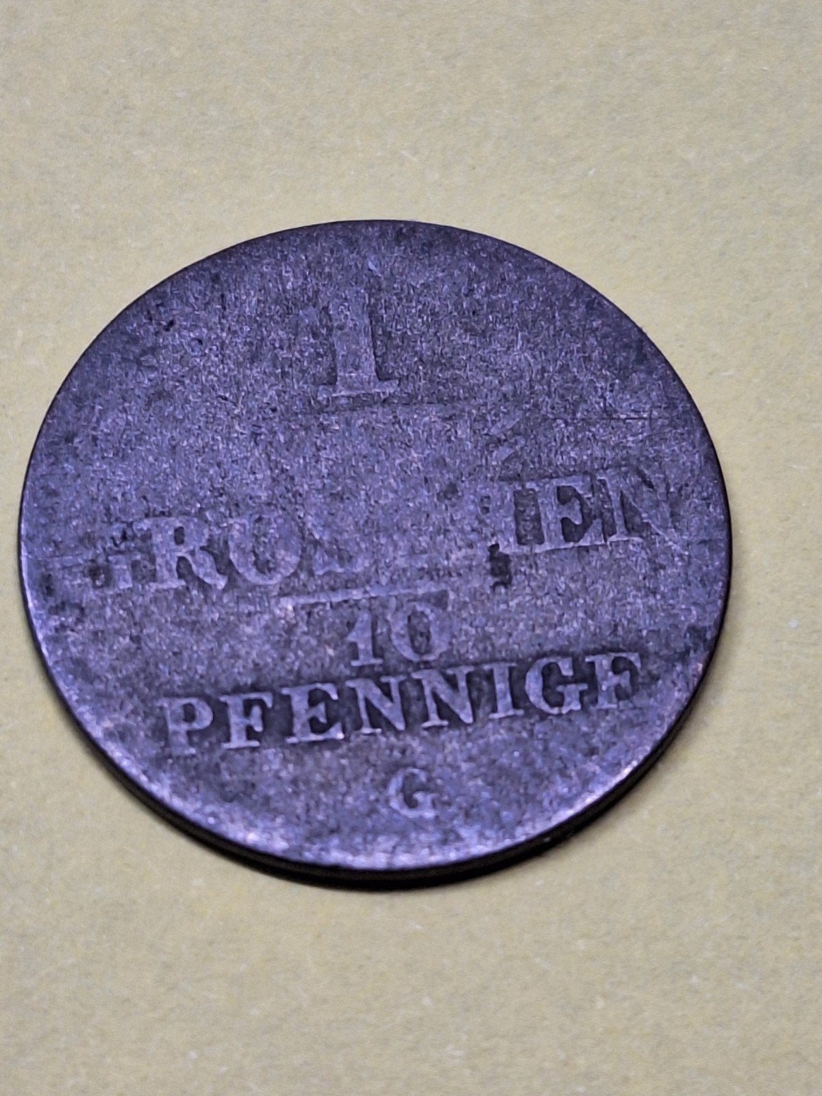 Saxony  groschen/10 pfennig 1841g, Ophalen of Verzenden, Duitsland