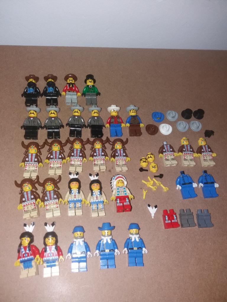 Lego western minifigures cowboys Indians bandits, Kinderen en Baby's, Speelgoed | Duplo en Lego, Ophalen of Verzenden